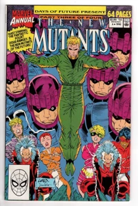 New Mutants Annual #6 (1990) - "Giorni del futuro presente" Pt. 3! Copertina Liefeld! FF - Foto 1 di 2