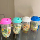 Portable Breakfast Oatmeal Cereal Nut Yogurt Salad Cup Container Set With Fork