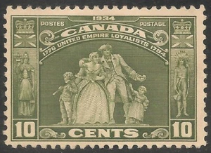 Canada #209 (A73) VF MINT - 1934 10c Loyalists Monument, Hamilton, Ontario - Picture 1 of 2