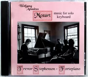 TREVOR STEPHENSON CD Mozart "Music for Solo Keyboard" LIGHT & SHADOW TS-194 NM- - Imagen 1 de 5