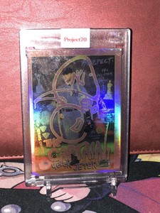 2022 Topps Project 70: Derek Jeter #713 by Gregory Siff - RAINBOW FOIL #'d 50/70