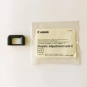Canon +1.0 Dioptric Adjustment Eyepiece Lens E for EOS Kiss,EOS-1V,D60,D30,1DMK2 - Picture 1 of 9