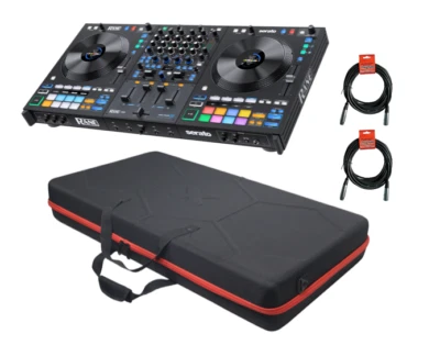 Rane FOUR Advanced 4-Channel Stems DJ Controller + Carry Bag & XLRs - Image 1 of 4