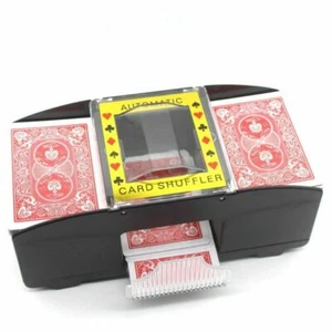 New Automatic Playing Card Shuffler Poker Deck Sorter Retro Casino Machine - Picture 1 of 4