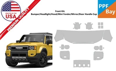 Película de protección de pintura precortada PPF para Toyota Land Cruiser primera edición 2024-2025 Foto 1 de 4
