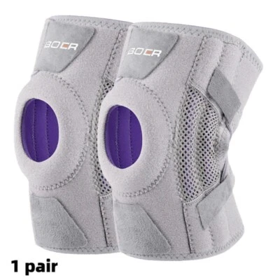 1Pair Knee Pad Fitness Shin Guard Gym Equipment Pad Joint Pain Kneepad Protector - Image 1 of 4
