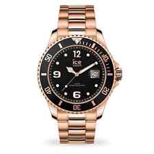 Ice Watch Quartz Black Dial Rose Gold-tone Men's Watch 016764