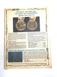 Vintage STAR TREK 1987 Fan Club Mail Order Collectors Catalog -- Lincoln - Picture 1 of 2