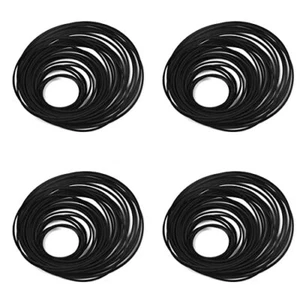 SMTHOME Lot de 120 courroies de réparation carrées pour enregistreur, baladeur,