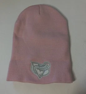 NHL Womens Acrylic Knit Beanie Pink Logo One Size Fits All - Picture 1 of 5