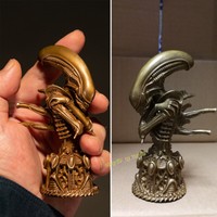 Alien vs. Predator AVP Bronze Statuette Model Figurine 4'' Collection In Stock 