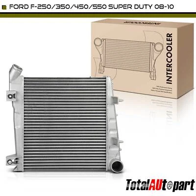 Intercooler refrigerado por aire para Ford F-250 F-350 F-450 F-550 Super Duty 08-10 V8 6,4 L Foto 1 de 4