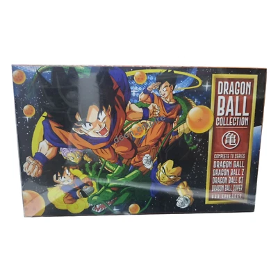 DVD Anime Dragon Ball + Z + GT + Super Complete Collection Boxset English Dubbed Foto 1 de 4