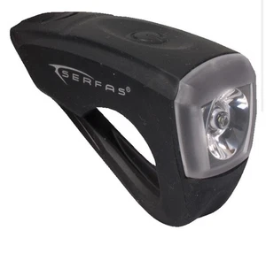 Serfas USL-S USB Wiederaufladbares Fahrrad Stirnlicht. 3 Modi. EUC - Bild 1 von 10