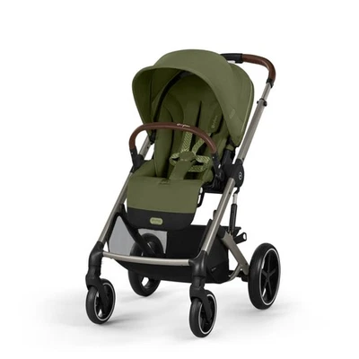 Cybex Gold - Kinderwagen Balios S Lux Taupe Rahmen - Moss Green - Bild 1 von 4