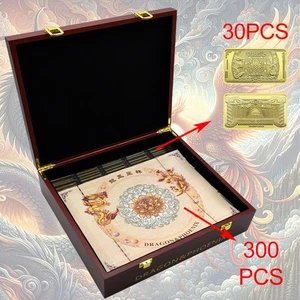 300pcs and 30 Bars China Dragon & Phoenix 100 Quintillion UV Paper Certificates - Picture 1 of 5