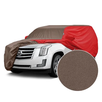 For Volkswagen EuroVan 99-03 Car Cover WeatherShield HP Two-Tone Taupe Custom Foto 1 de 4