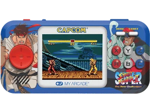Consola retro portátil - My arcade Pocket Player Pro Street Fighter II - Imagen 1 de 6