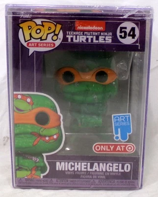 Funko Pop Art Series Tortugas Ninja Mutantes 54 Michelangelo Target - Imagen 1 de 4