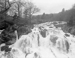 Swallow Falls Bettws y Coed North Wales May 1932 Historic Old Photo - Foto 1 di 1