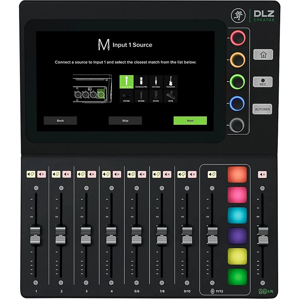 Mezclador digital adaptativo Mackie DLZ Creator para podcasting y streaming Foto 1 de 4