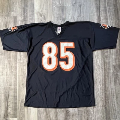 Camiseta Cincinnati Bengals Chad Johnson Talla XL NFL Negra/Naranja Foto 1 de 4