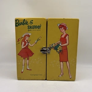 Vintage Barbie Skipper Carrying Case Trunk Only Mattel 1964! - Picture 1 of 14