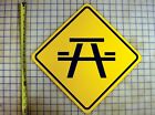 Picnic Table Road Side Park Rest Area Yellow Aluminum Sign