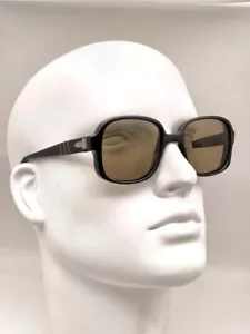 PERSOL RATTI Sunglasses Vintage 93111 Patent meflecto GULF OPTIK Black MINT - Picture 1 of 10