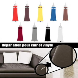 Gel de reparación de cuero acabado de cuero para automóvil asiento de coche cuero reacondicionado complementario - Imagen 1 de 19