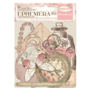 Stamperia EPHEMERA - ROSA EN MAL ESTADO - 300GR - PEGATINAS ADHESIVAS CARTULINA - Imagen 1 de 2
