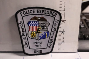 police patch  RIVERSIDE EXPLORER POLICE OHIO - Picture 1 of 1