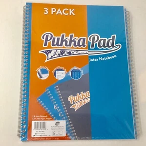 Pukka Block x3er Pack A4+ mit schwach linierten Seiten, persönliche Detailseite, Word Hilfe. - Bild 1 von 1