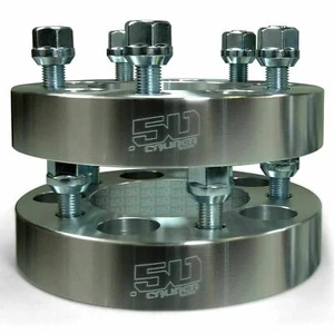 Pair (2) 5x4.75" Wheel Spacers 1" 12mm Metric El Camino, Malibu, Monte Carlo S10 - Picture 1 of 4