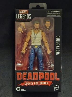 Figura Deadpool WOLVERINE Hasbro Marvel Legends Series Legacy Collection 6" Foto 1 de 2
