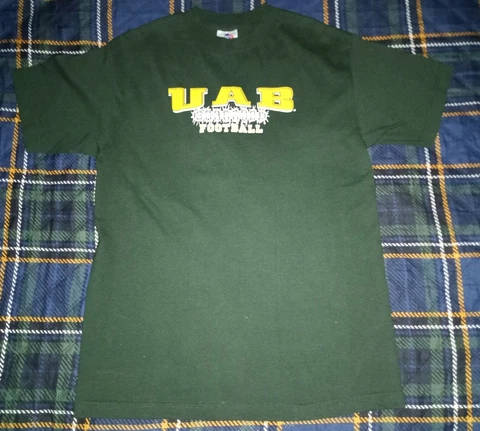 NCAA UAB Blazers Memphis Tigers Battle Of The Bones Shirt Sz. M Cover