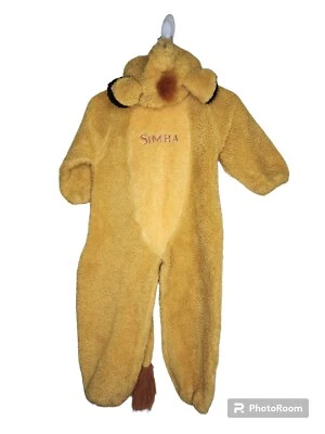 Disfraz de Halloween The Disney Store Peluche SIMBA El Rey León Talla 4 - 6T Foto 1 de 4