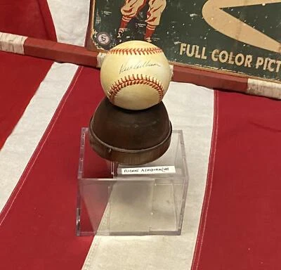 Vintage Rawlings National League HOF Richie Ashburn Signed Baseball Autograph - Image 1 of 4