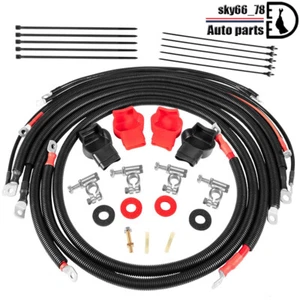 Battery Cable Set Replacement For 2003-2007 Dodge 5.9L Cummins 2003-2007 - Picture 1 of 13