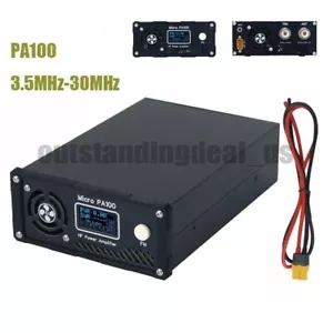 Amplificador de potencia radio onda corta HamGeek Micro PA100 100W 3,5 MHz-30 MHz QRP HF - Imagen 1 de 9