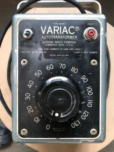 Autotransformer, Variac, 1- Phase, Type W10MT, 115 V, 10 A, 1.35 kVA - Picture 1 of 5