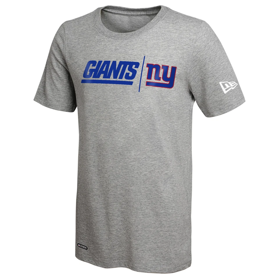 Camiseta manga curta New Era NFL Football New York Giants Gametime Dri-Tek masculina - Imagem 1 de 1