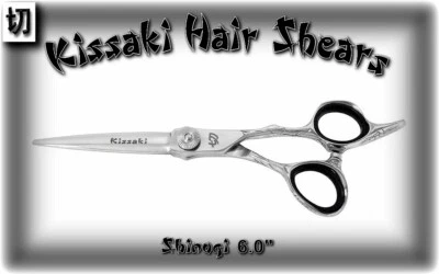 Kissaki Pro 6.0" Shinogi Salon Hair Cutting Scissors Barber Hair Styling Shears - Image 1 of 2