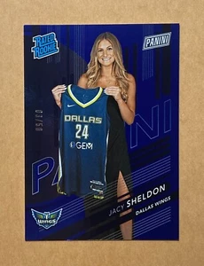 2024 Panini The National VIP silber #RR5 Jacy Sheldon bewertet RC blaue Folie #03/50 - Bild 1 von 2