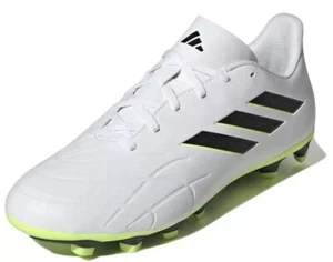 MEN'S SIZE 13 adidas Copa Pure.4 FxG Soccer Cleats White GZ2536 Flexible Ground - Picture 1 of 10