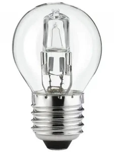 Confezione da 100 Luminatore 42 W = 55 W/60 W ES/E27 Palla da golf alogena ecologica alogena trasparente... - Foto 1 di 1