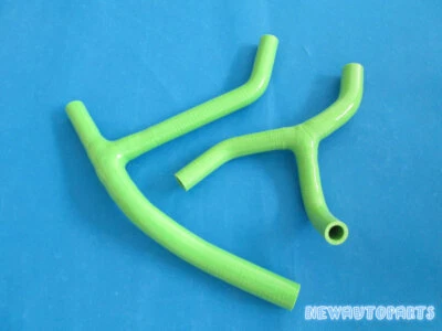 Manguera Y radiador de silicona verde para Kawasaki KXF450 KX450F KXF 450 2006-2008 2007 Foto 1 de 4