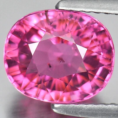 Pink Tourmaline 3.18 Ct. VS Oval Shape 9.5 x 8 Mm. Natural Gemstone Unheated - Image 1 of 4