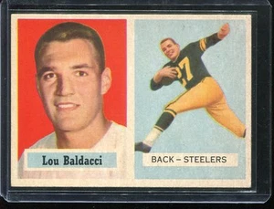 1957 Topps Football # 4 Lou Baldacci NM Near Mint - Picture 1 of 2
