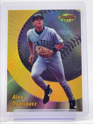ALEX RODRIGUEZ 1998 BOWMAN'S BEST BASEBALL REFRACTOR MARINEROS/400 Q3562 Foto 1 de 2